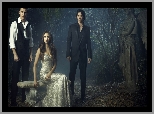 Ian Somerhalder, Nina Dobrev, The Vampirie Diaries, Pamiętniki wampirów, Paul Wesley